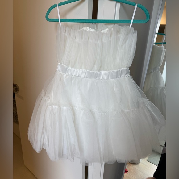 12th tribe Madonna white tulle dress size medium - Picture 6 of 7
